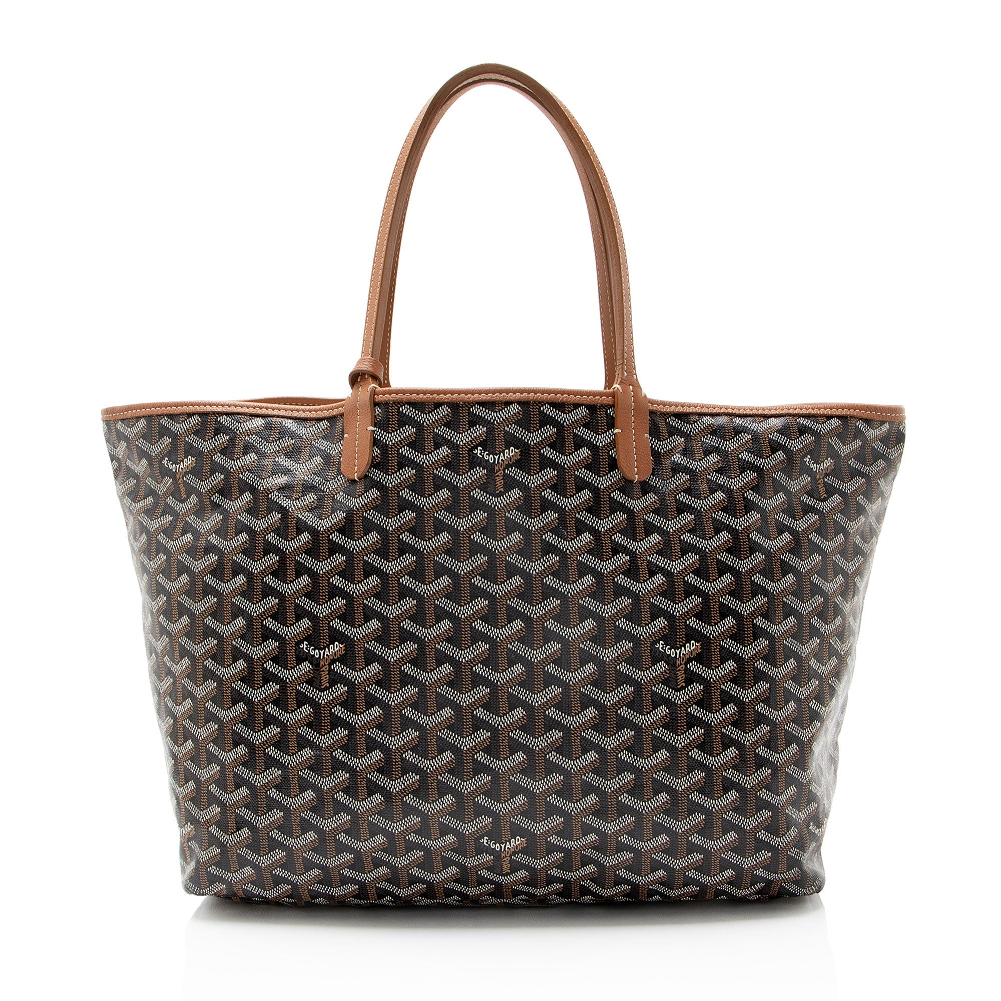 Goyard Goyardine Canvas St. Louis PM Tote