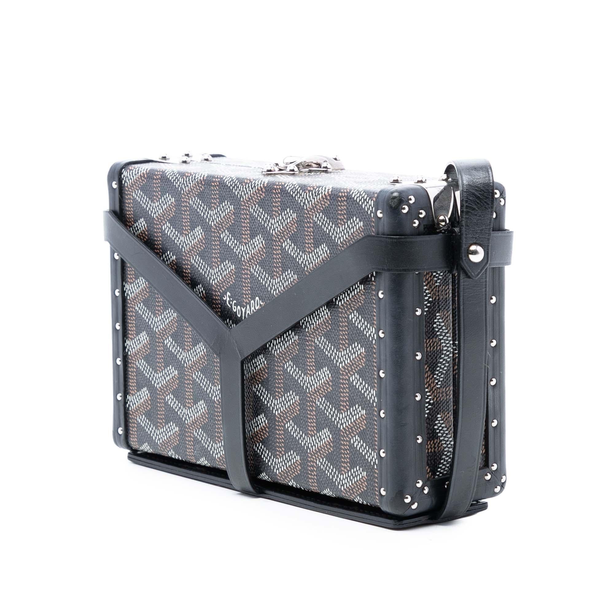 Goyard Goyardine Minaudiere Trunk Bag