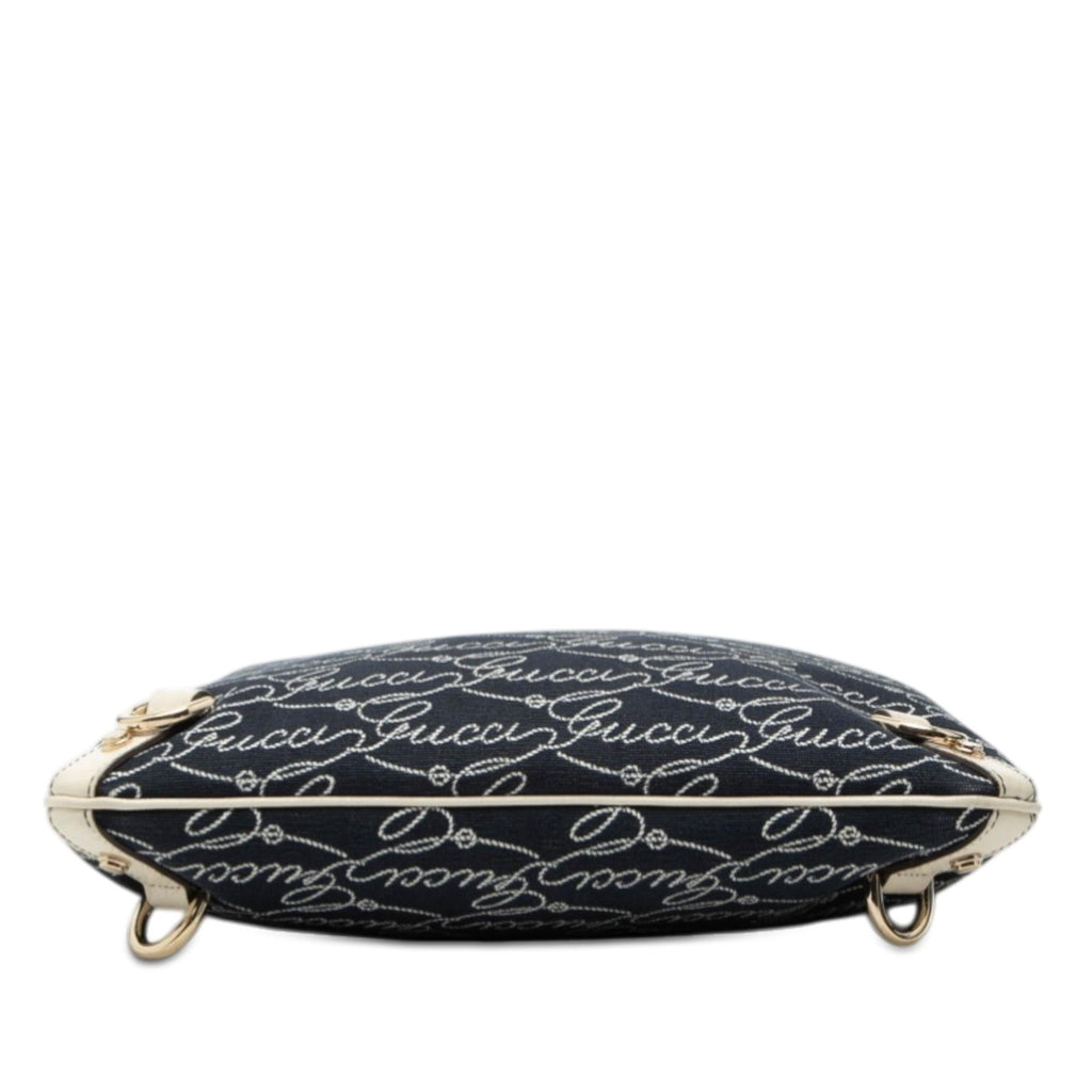 Gucci 85th Anniversary Denim Abbey D Ring Crossbody