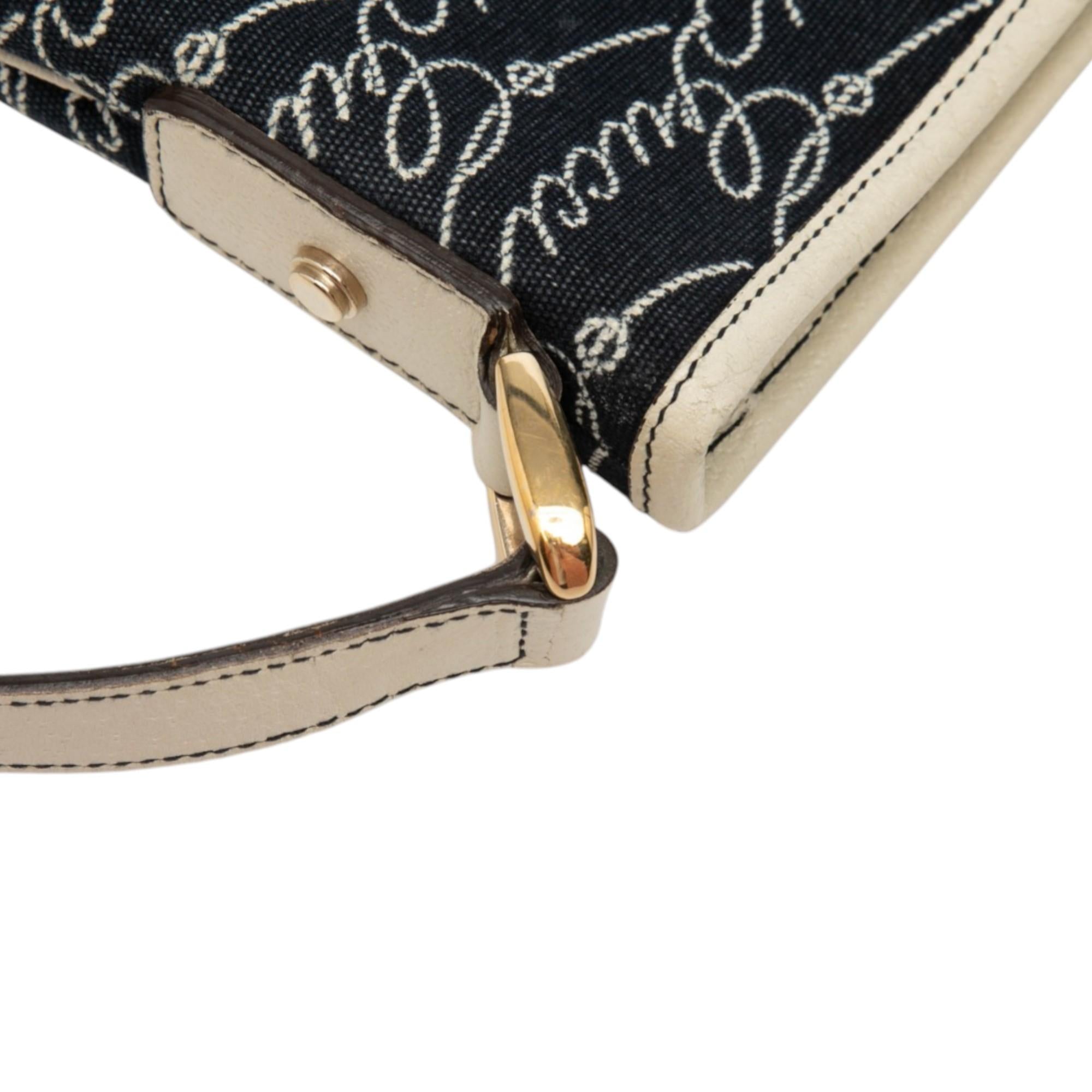 Gucci 85th Anniversary Denim Abbey D Ring Crossbody