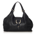 Gucci Abbey D-Ring Leather Shoulder Bag (SHG-32725)