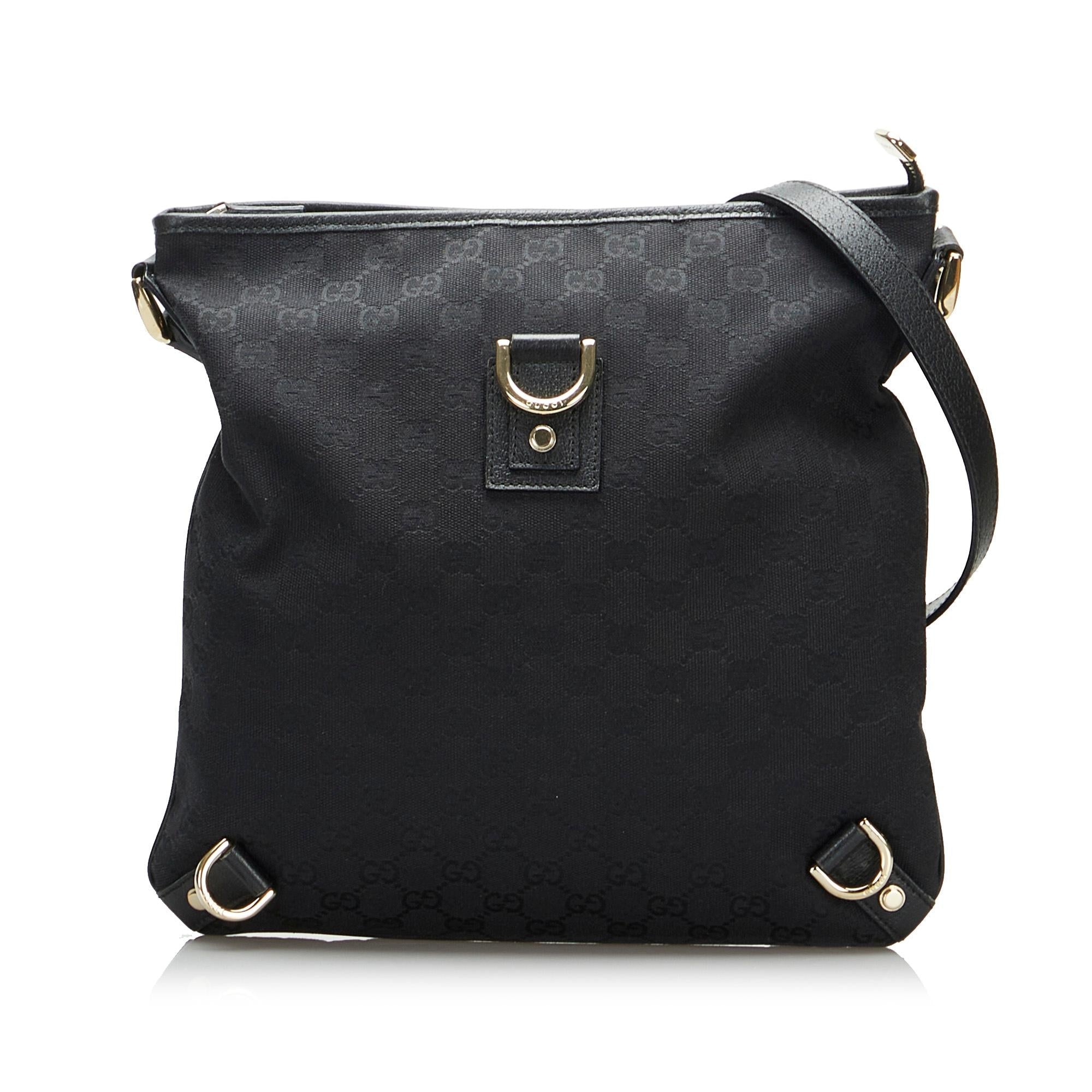 Gucci Abbey GG Canvas Crossbody (SHG-a3cW5L)