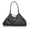 Gucci Abbey Leather Shoulder Bag (SHG-31858)