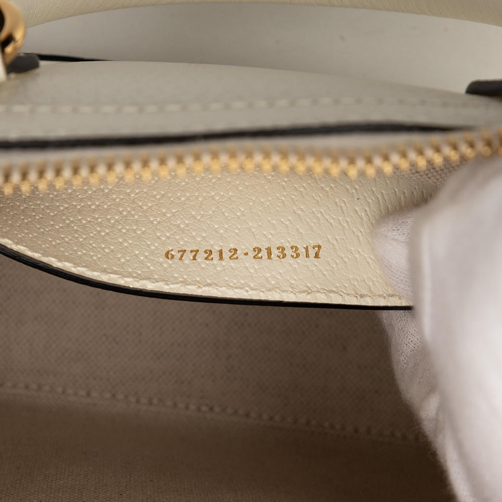 Gucci Adidas Mini Leather Horsebit 1955 Top Handle Bag