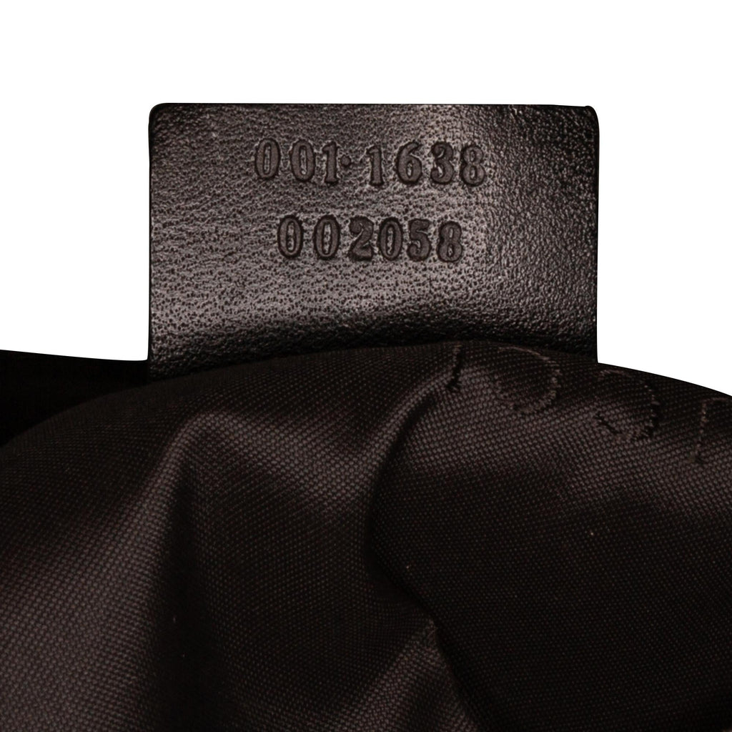 Gucci Bamboo Canvas Satchel (SHG-vwizBa)
