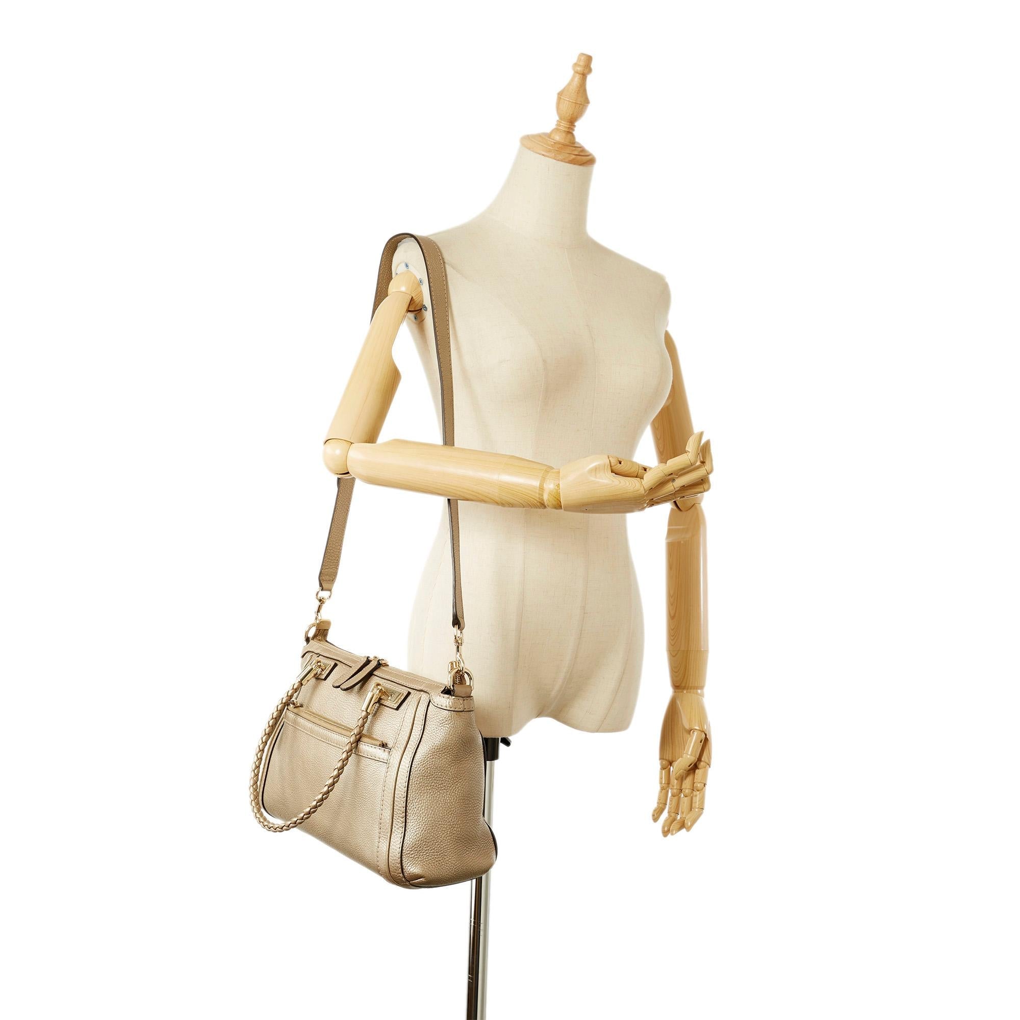 Gucci Bella Leather Satchel (SHG-32132)