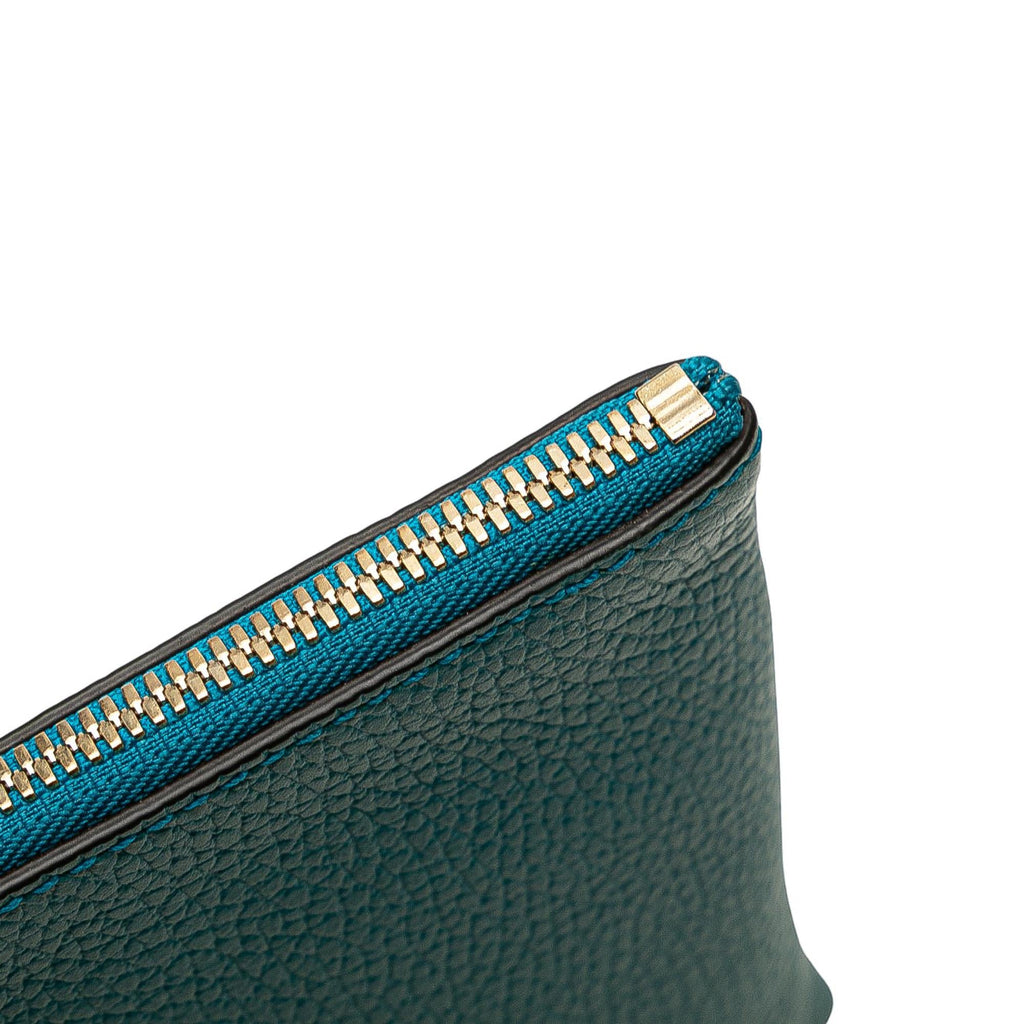 Gucci Calfskin Bamboo Clutch