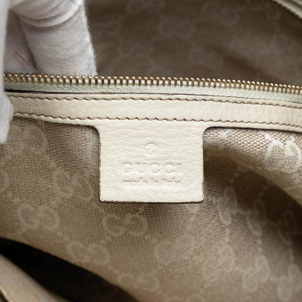 Gucci Calfskin Bamboo Diana Satchel
