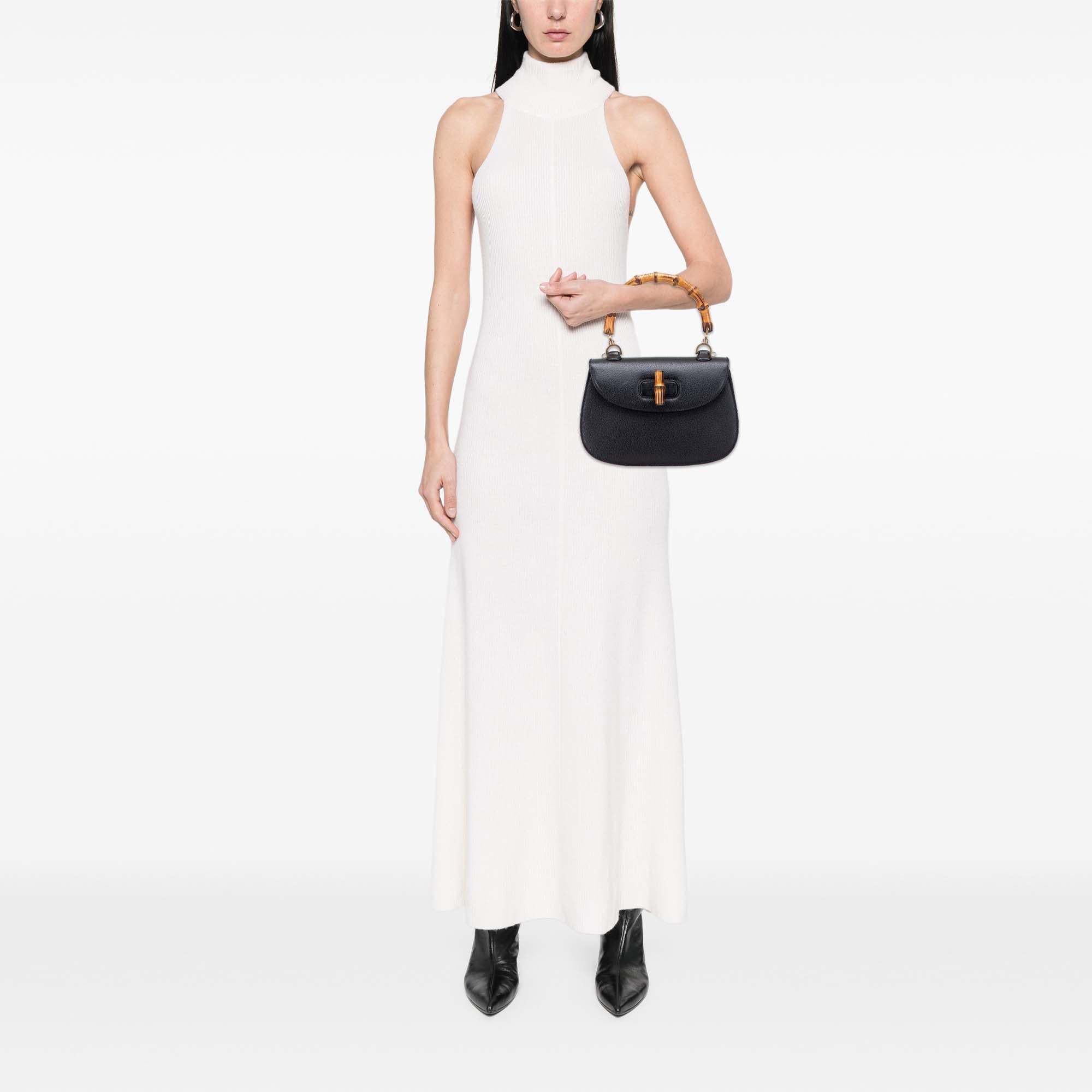 Gucci Calfskin Bamboo Night