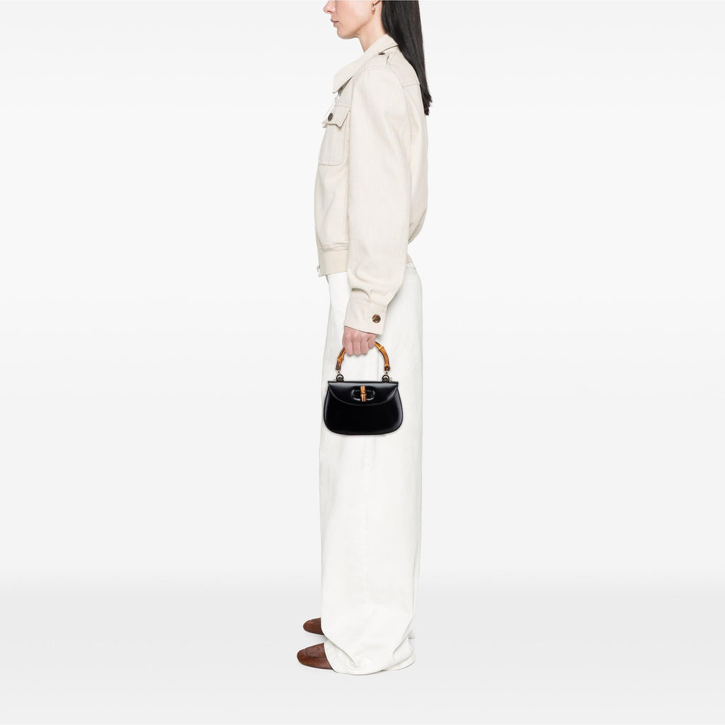 Gucci Calfskin Bamboo Night