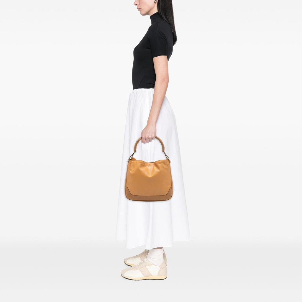 Gucci Calfskin Bamboo Satchel