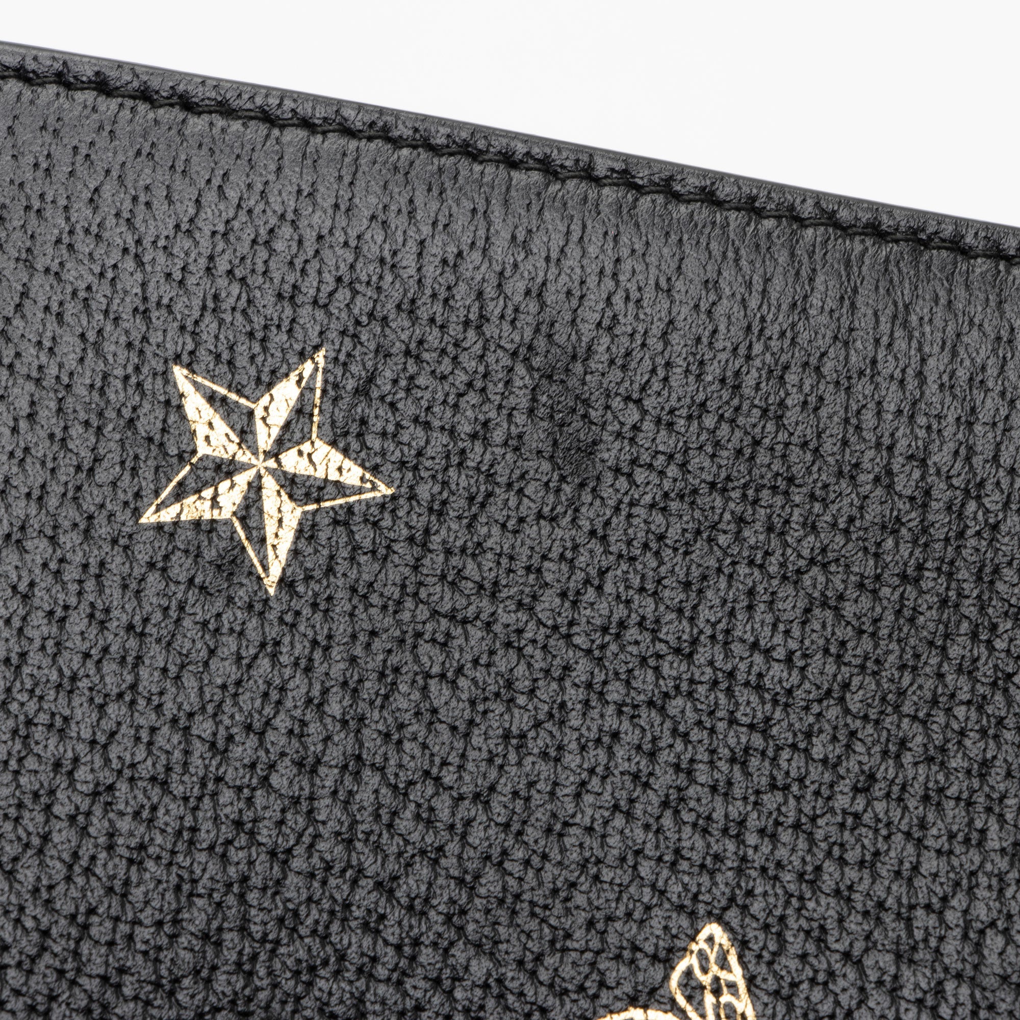 Gucci Calfskin Bee Star Wristlet (SHF-8glDSR)