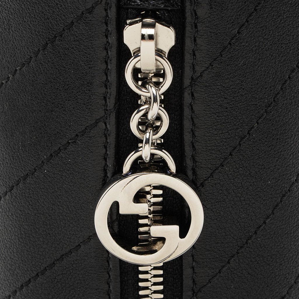 Gucci Calfskin Blondie Mini Barrel Bag