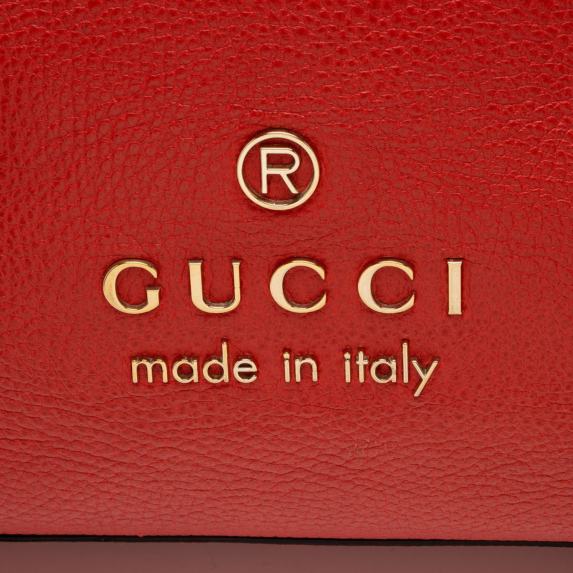 Gucci Calfskin Braided Handle Large Gifford Tote
