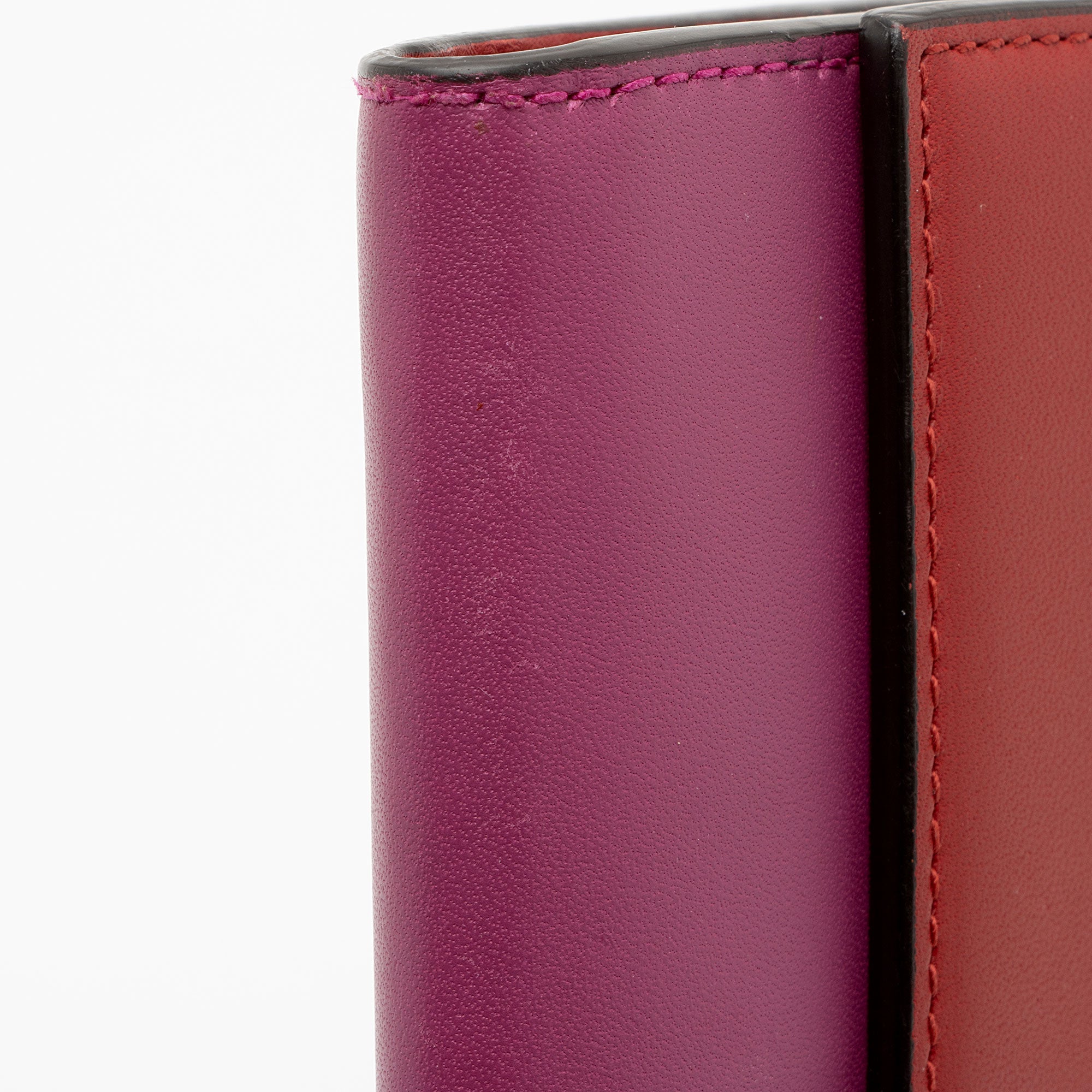 Gucci Calfskin Two-Tone Continental Wallet (SHF-fQrh9H)