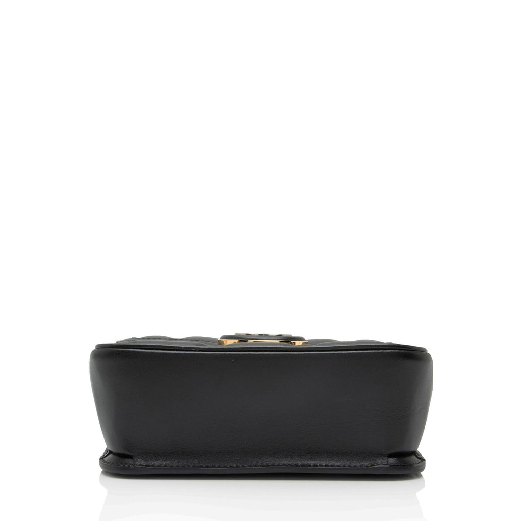 Gucci Calfskin Deco Mini Shoulder Bag