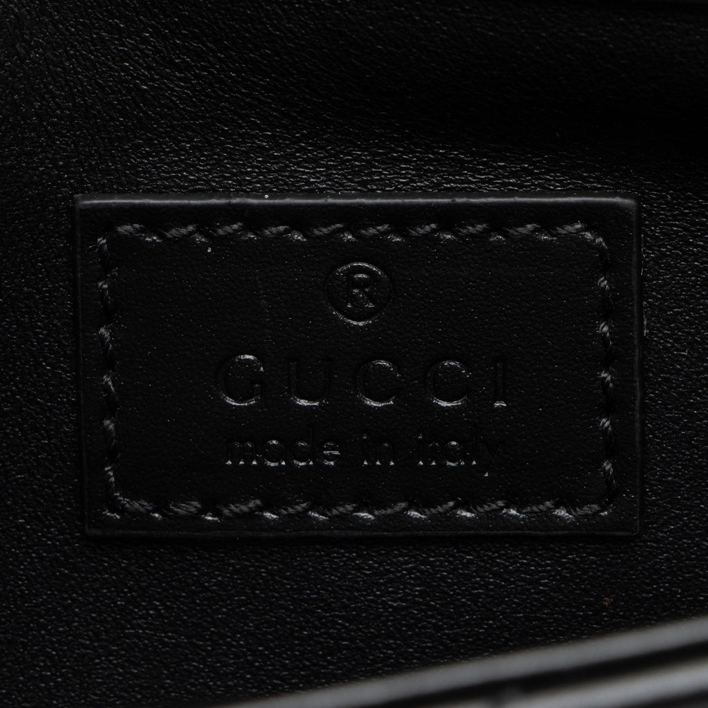Gucci Calfskin Deco Mini Shoulder Bag