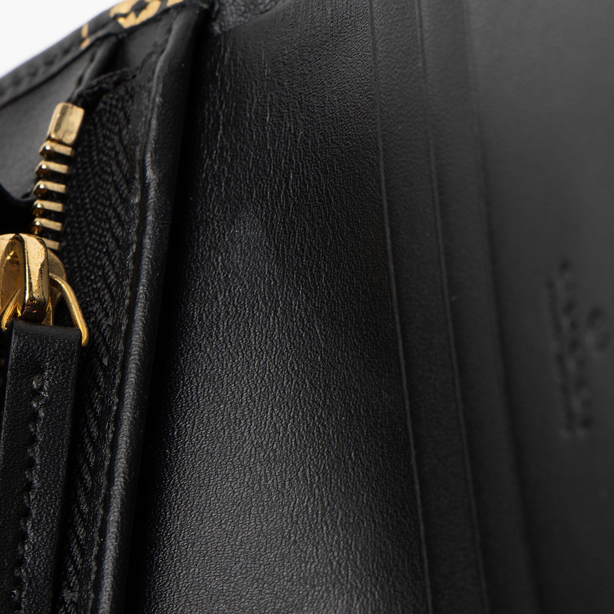 Gucci Calfskin Diagonal GG Card Case