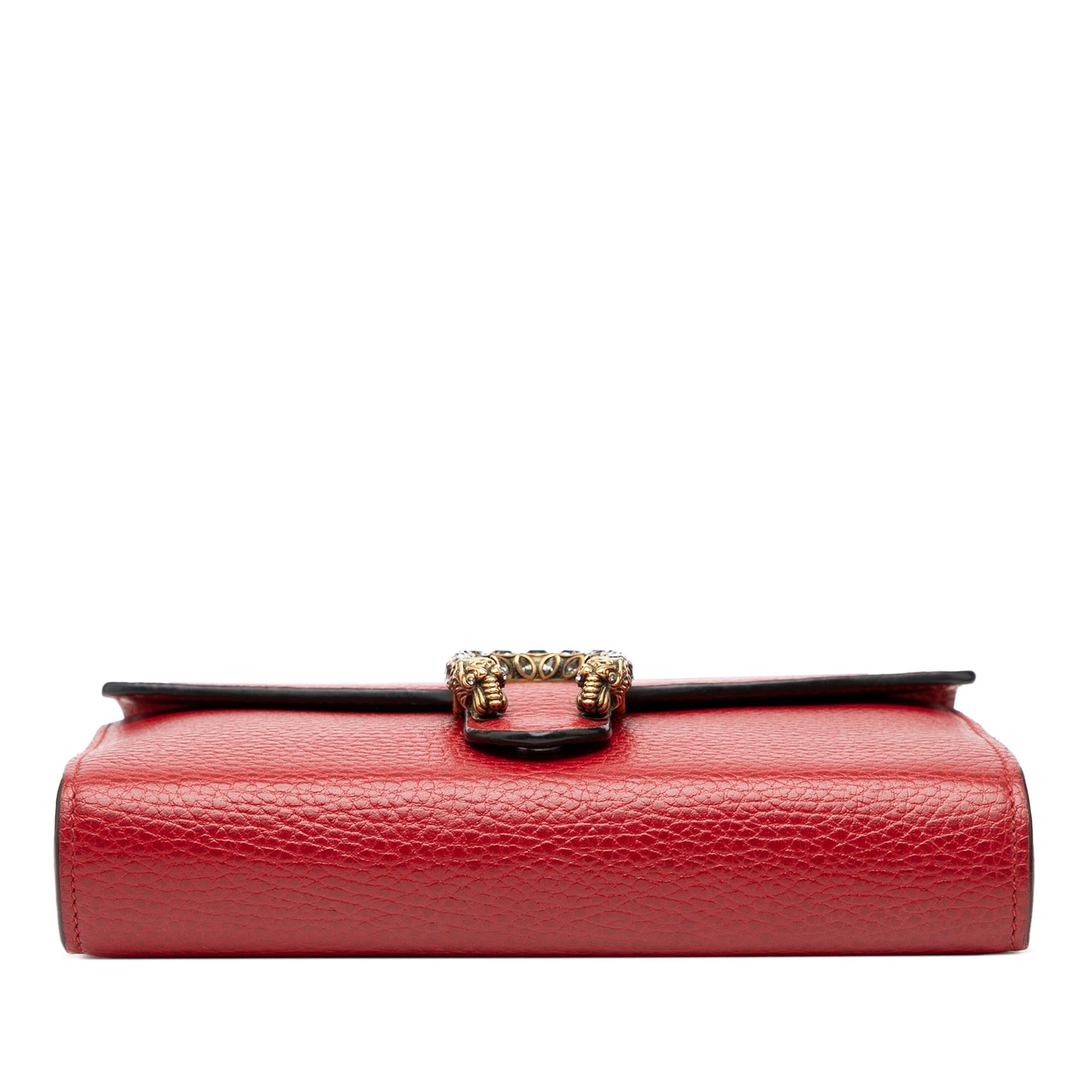 Gucci Calfskin Dionysus Wallet on Chain