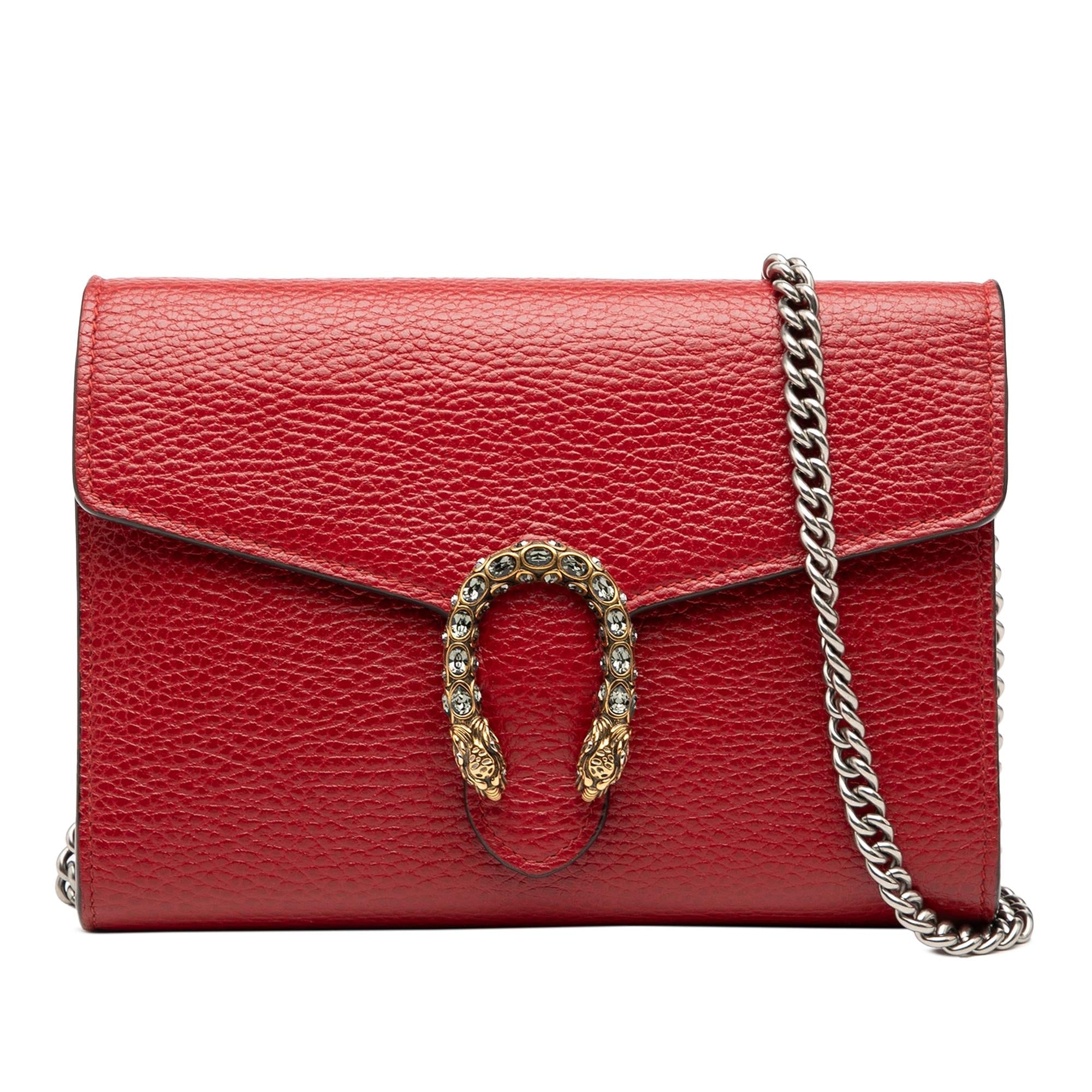 Gucci Calfskin Dionysus Wallet on Chain