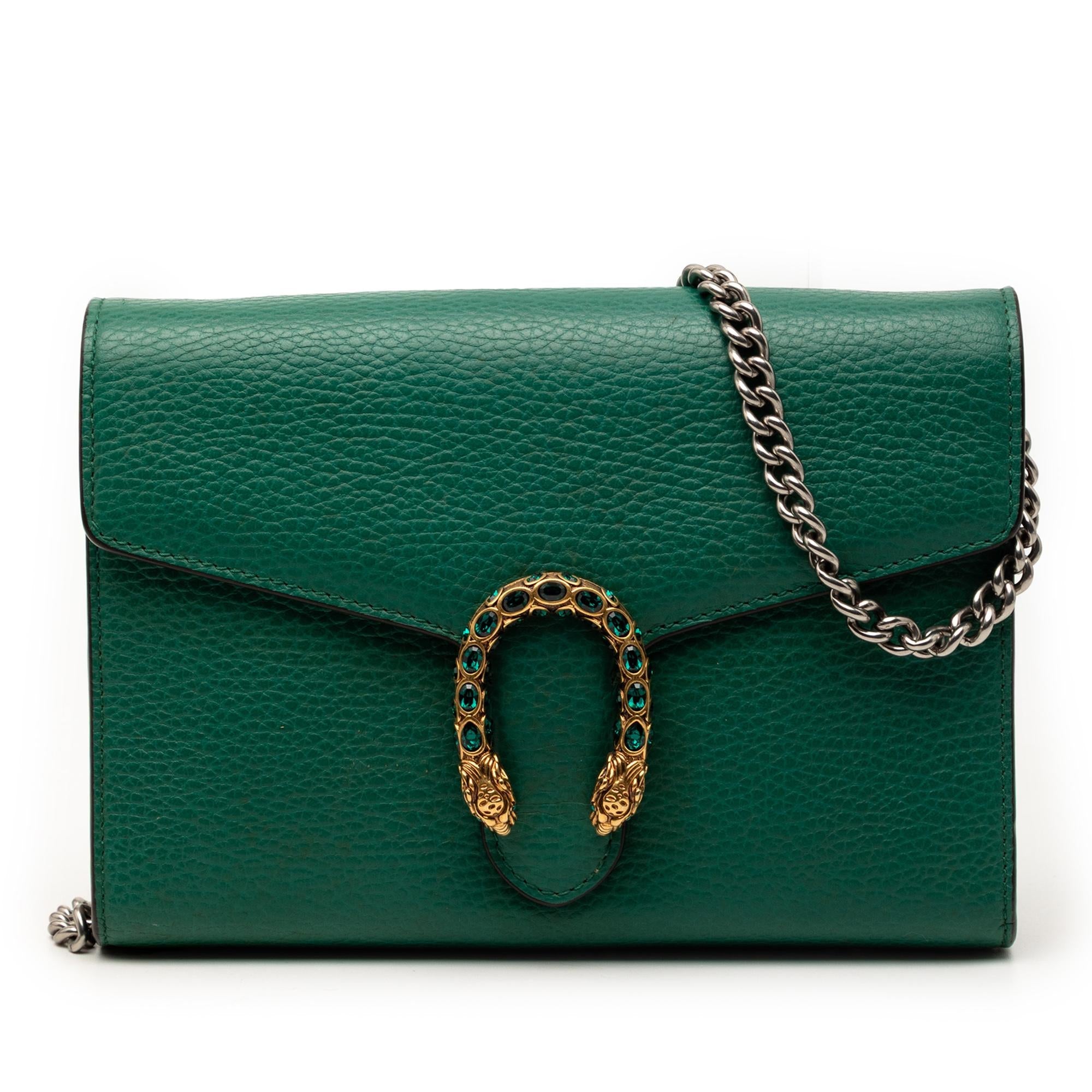 Gucci Calfskin Dionysus Wallet on Chain