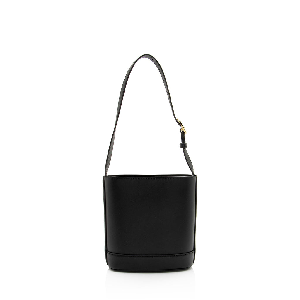 Gucci Calfskin Horsebit Gucci 73 Small Bucket Bag