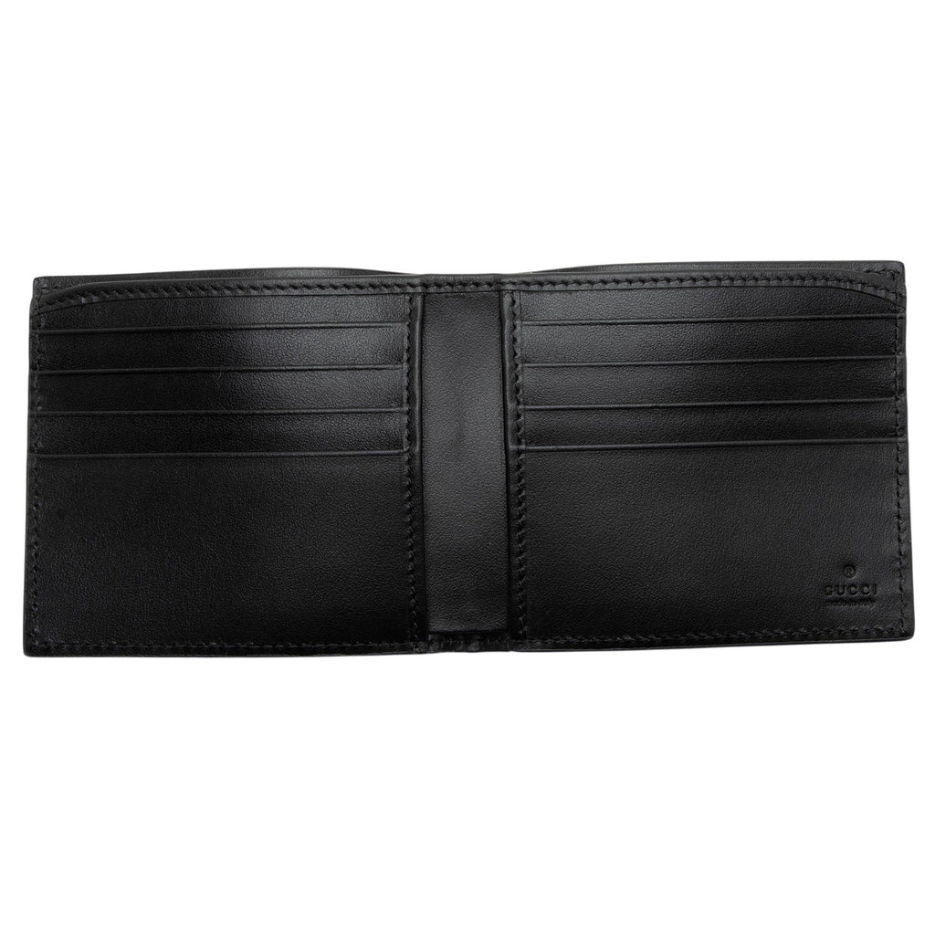 Gucci Calfskin Logo Bifold Wallet