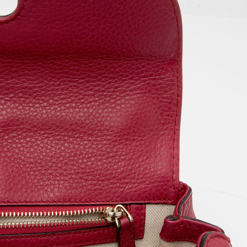 Gucci Calfskin New Bamboo Top Handle (SHF-v2KUgA)