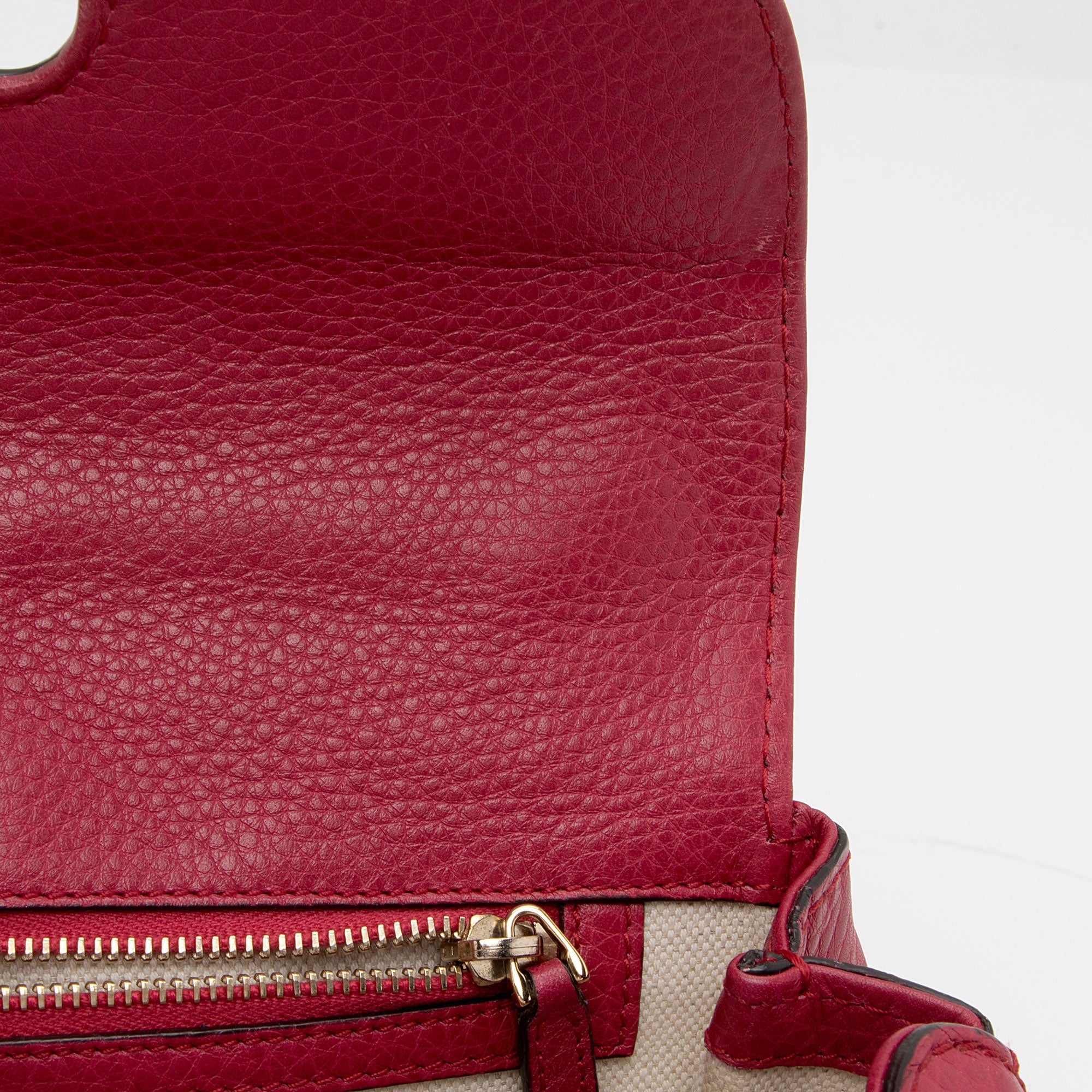 Gucci Calfskin New Bamboo Top Handle (SHF-v2KUgA)