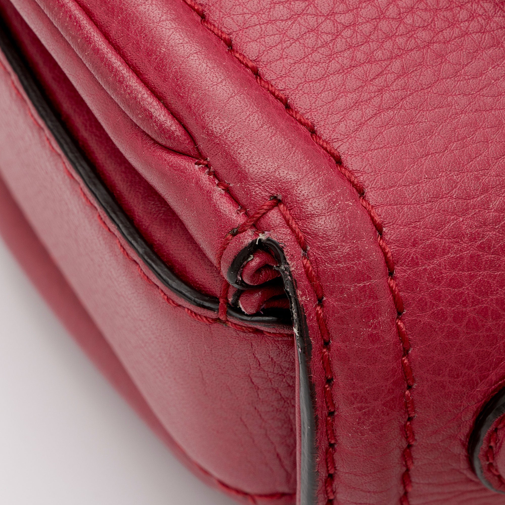 Gucci Calfskin New Bamboo Top Handle (SHF-v2KUgA)