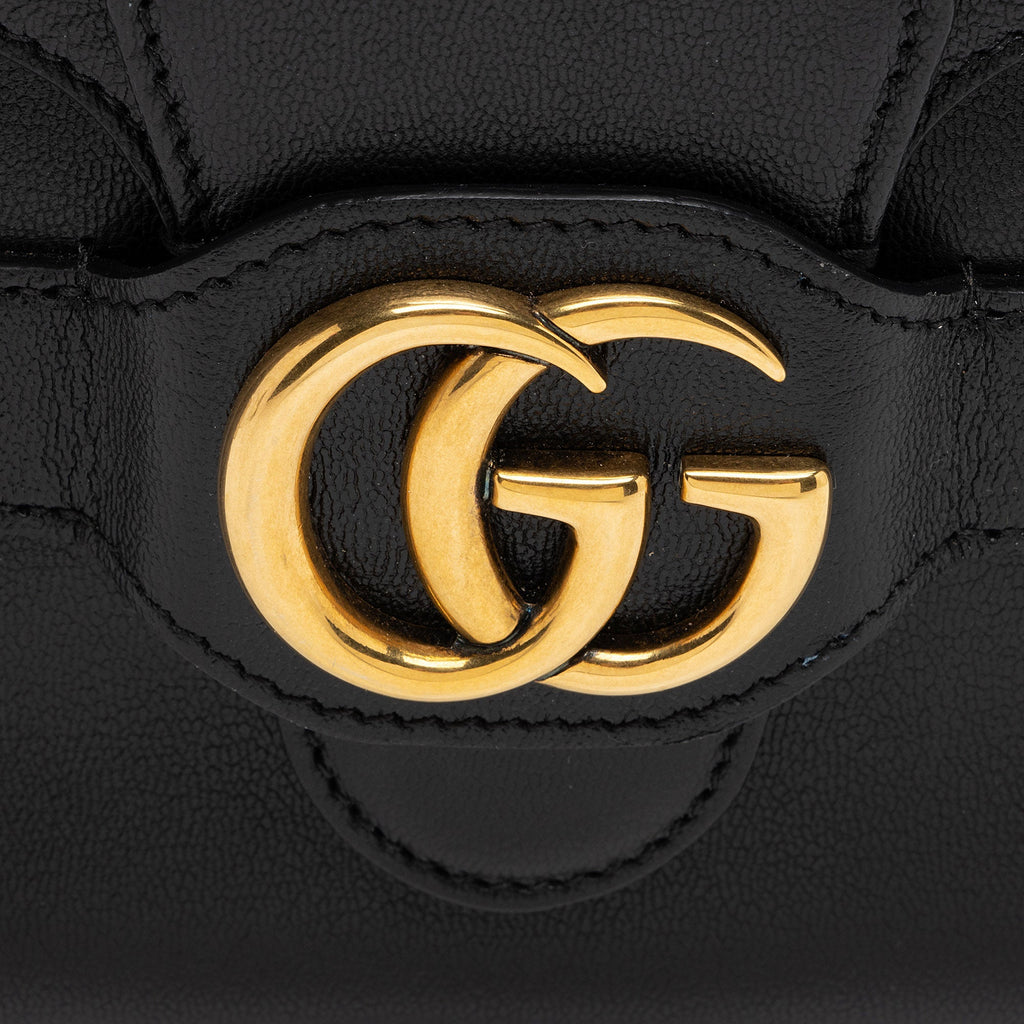 Gucci Calfskin New Sakai Lux Dahlia Small Shoulder Bag (SHF-Cq19DH)