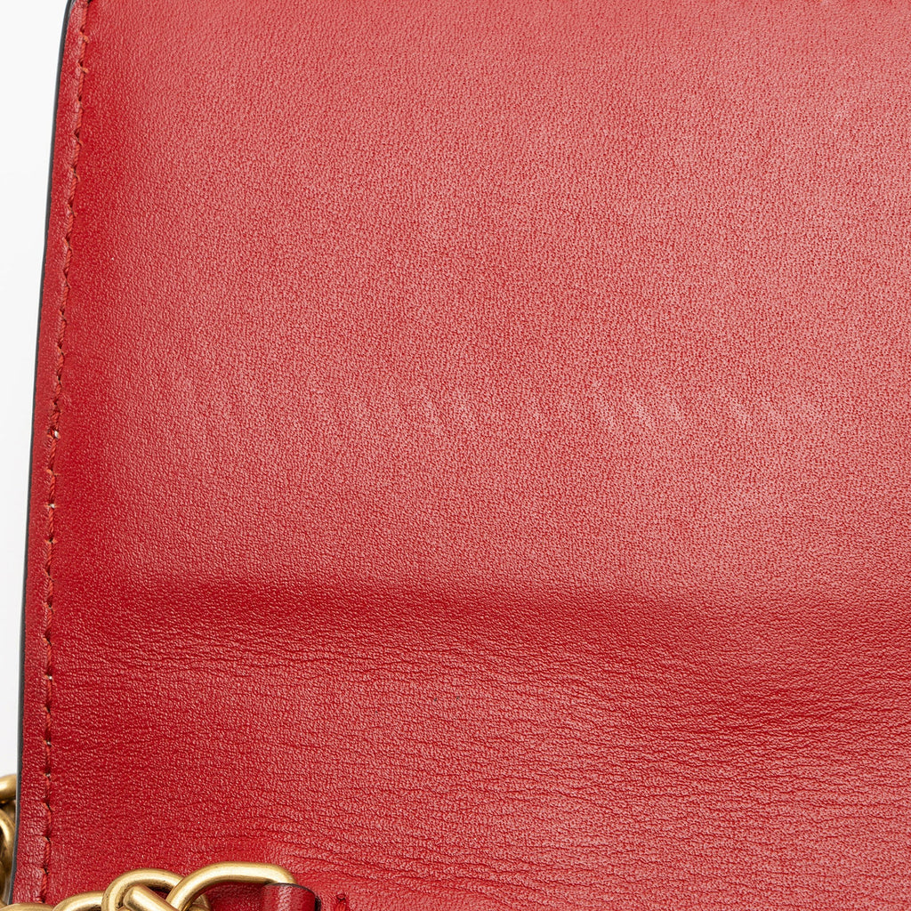 Gucci Calfskin Queen Margaret Wallet on Chain
