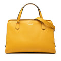 Gucci Calfskin Swing Top Handle Satchel