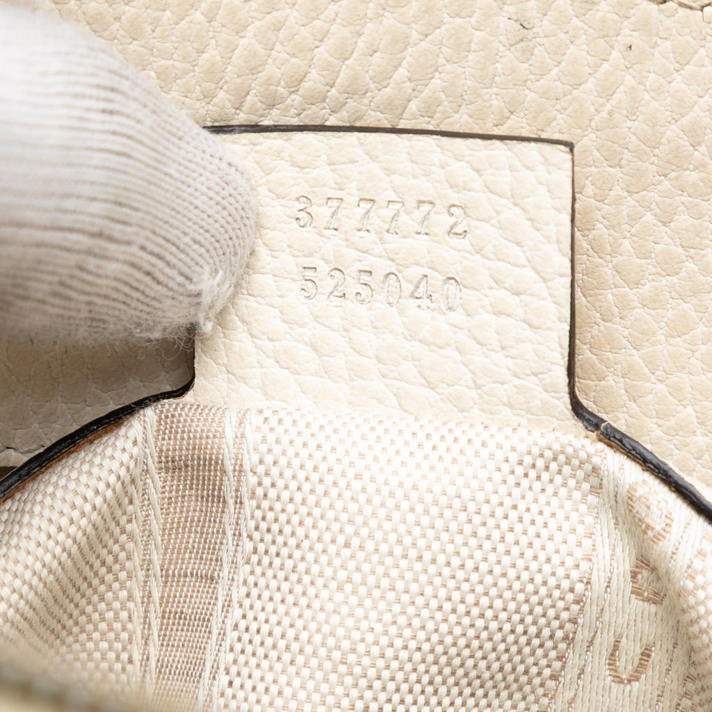 Gucci Calfskin Swing Top Handle Satchel