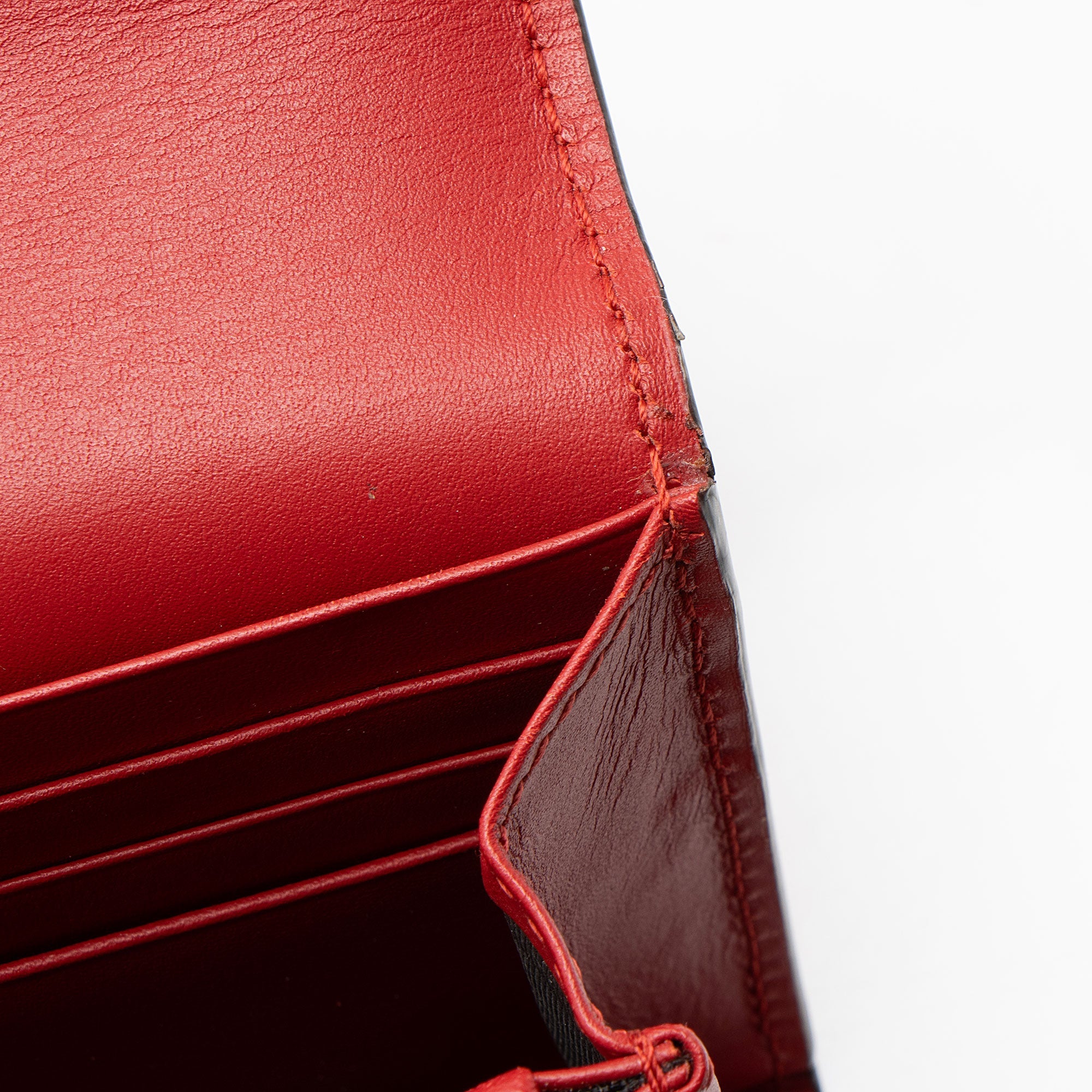 Gucci Calfskin Sylvie Continental Wallet