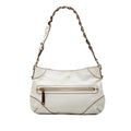 Gucci Calfskin Web Capri Ranch Kid Shoulder Bag