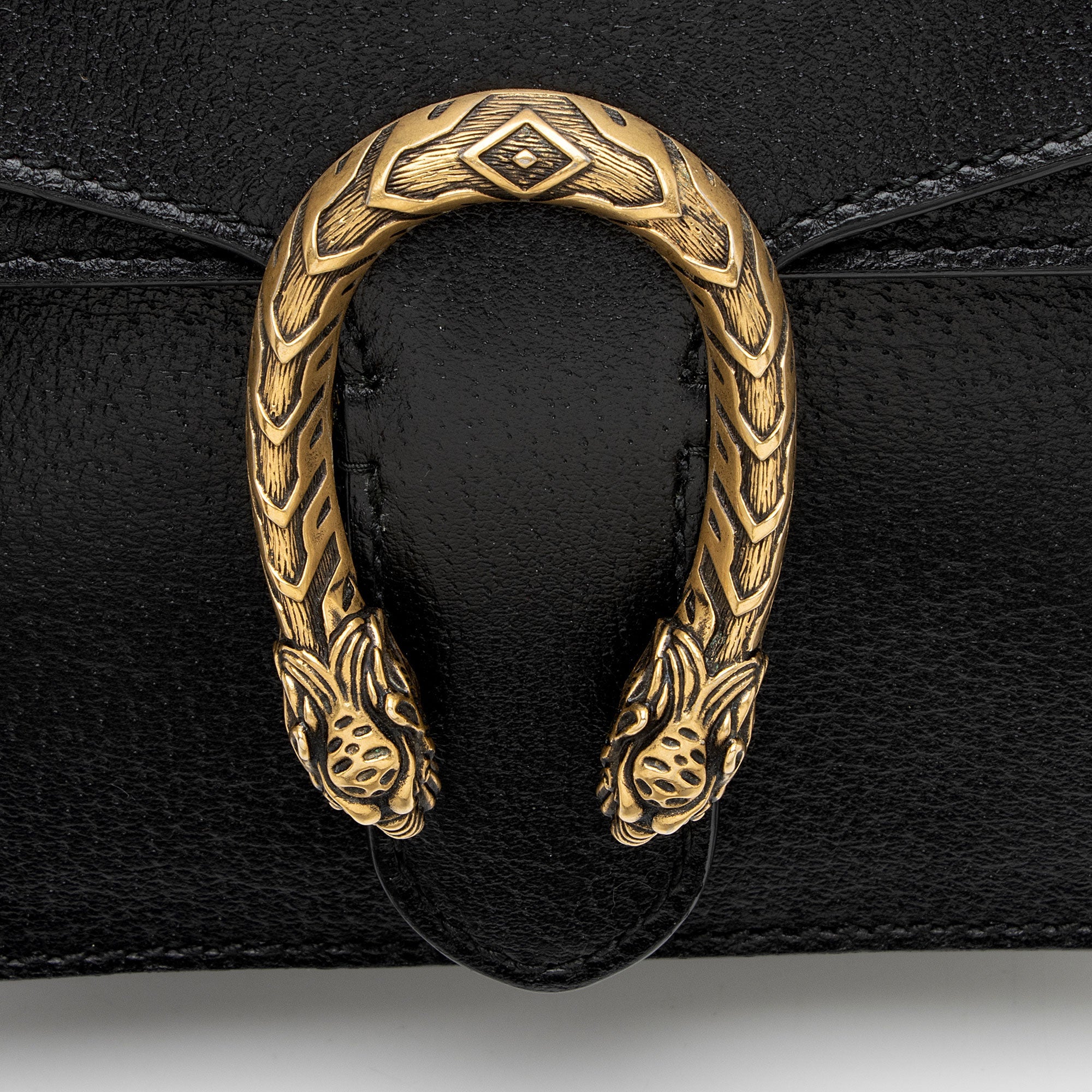 Gucci Calfskin Web Dionysus Small Shoulder Bag