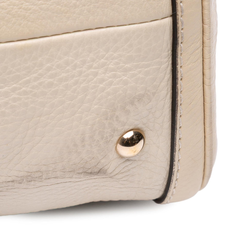 Gucci Calfskin Web Joy Boston Bag