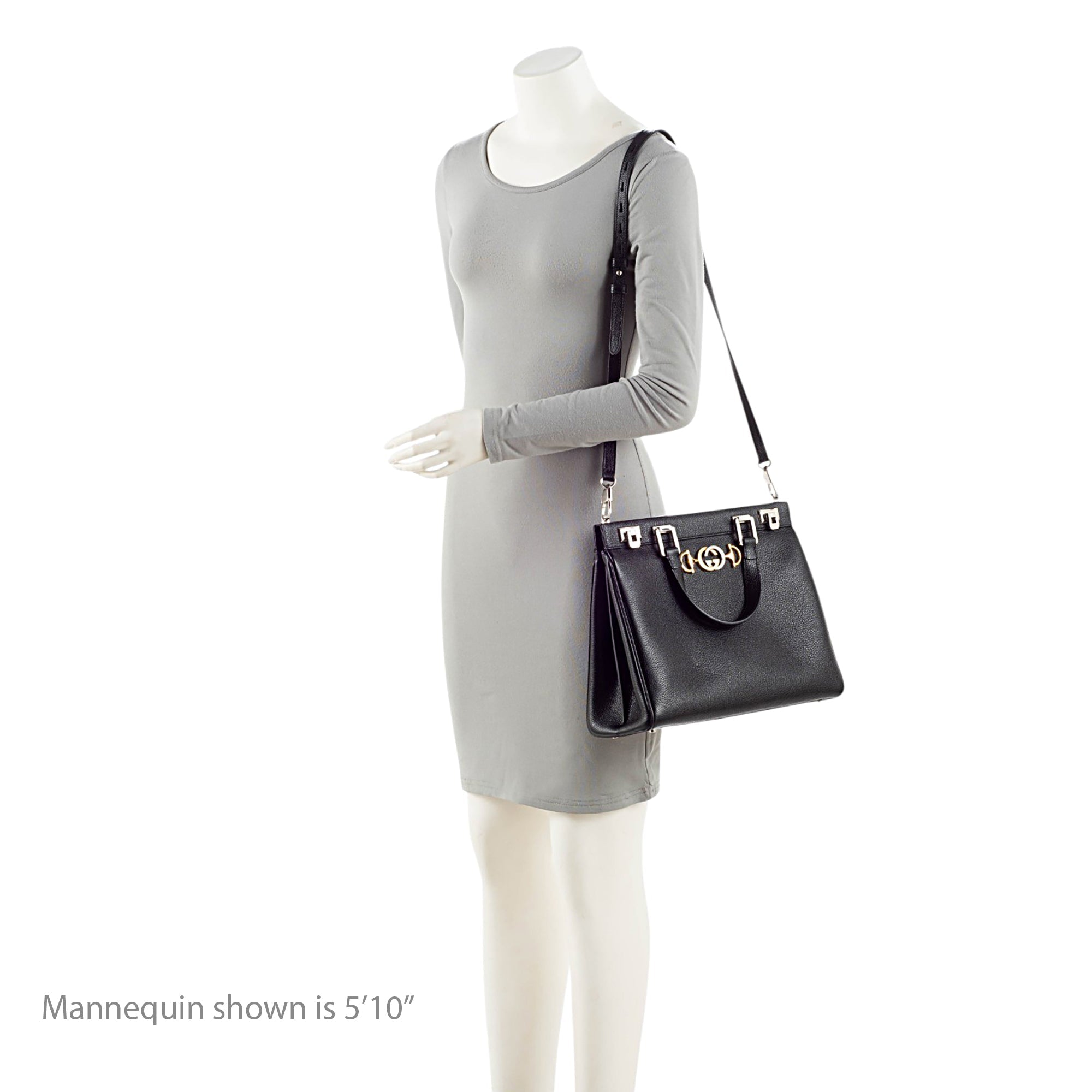 Gucci Calfskin Zumi Medium Tote