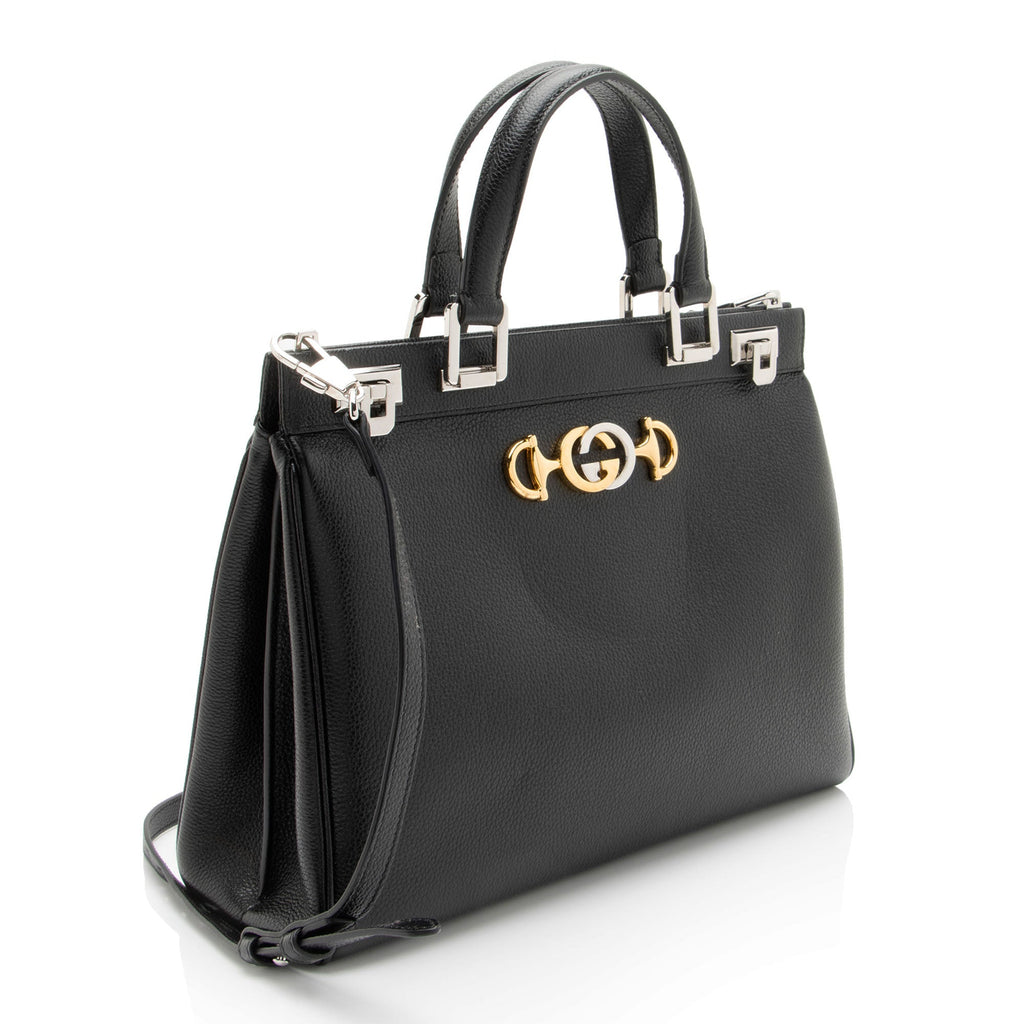 Gucci Calfskin Zumi Medium Tote