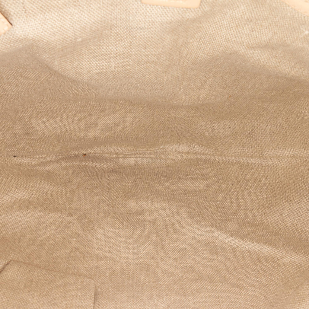 Gucci Canvas Floral Peggy Bamboo Hobo