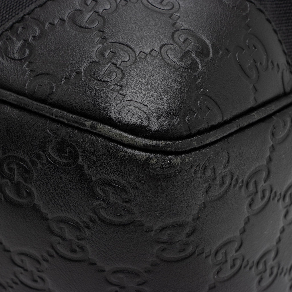 Gucci Canvas Guccissima Leather Colbert Hobo (SHF-CpDvCj)