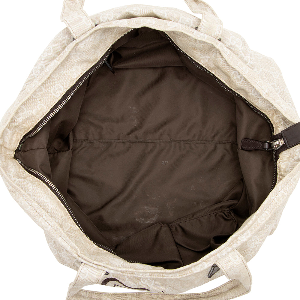Gucci Canvas Museo Tote (SHF-16209)