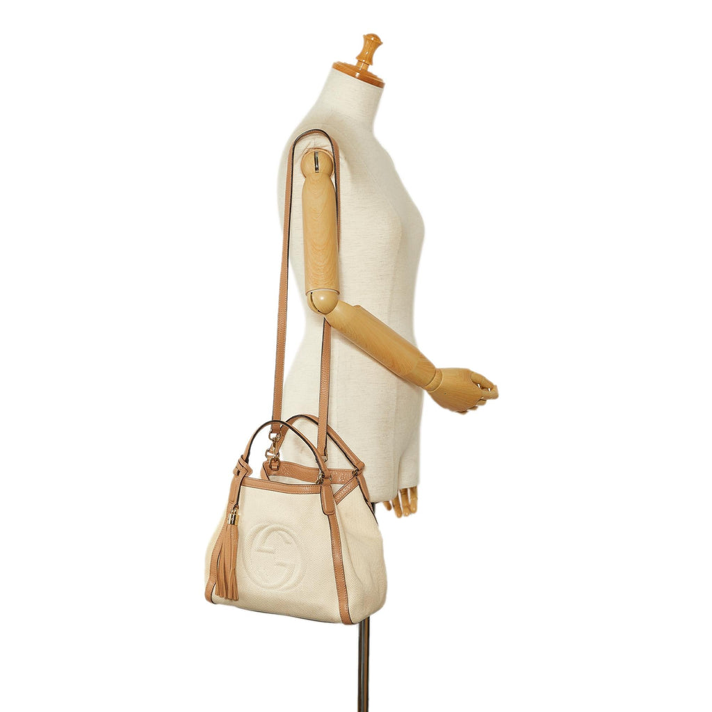 Gucci Canvas Soho Satchel (SHG-SYWTpG)
