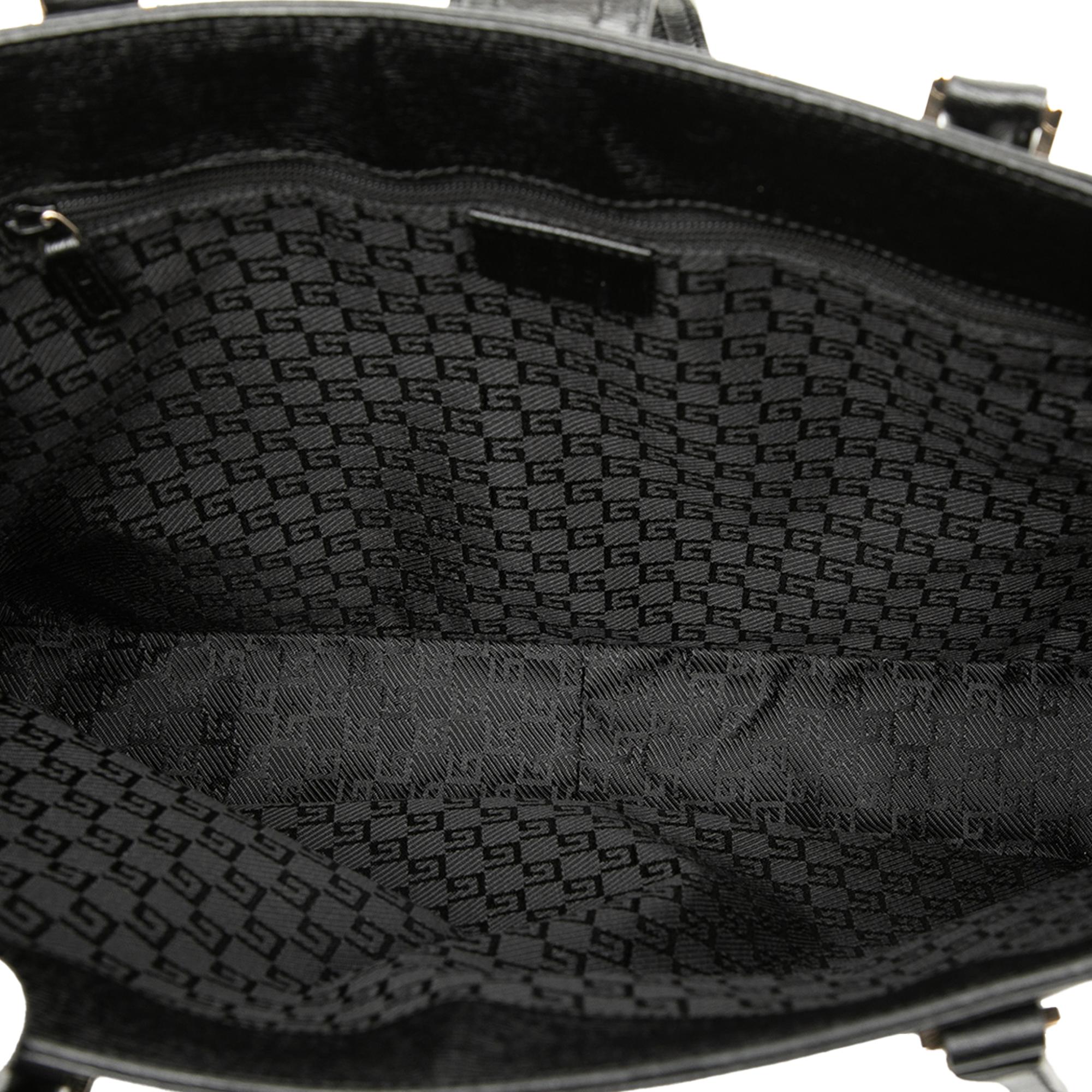 Gucci Canvas Square G Tote