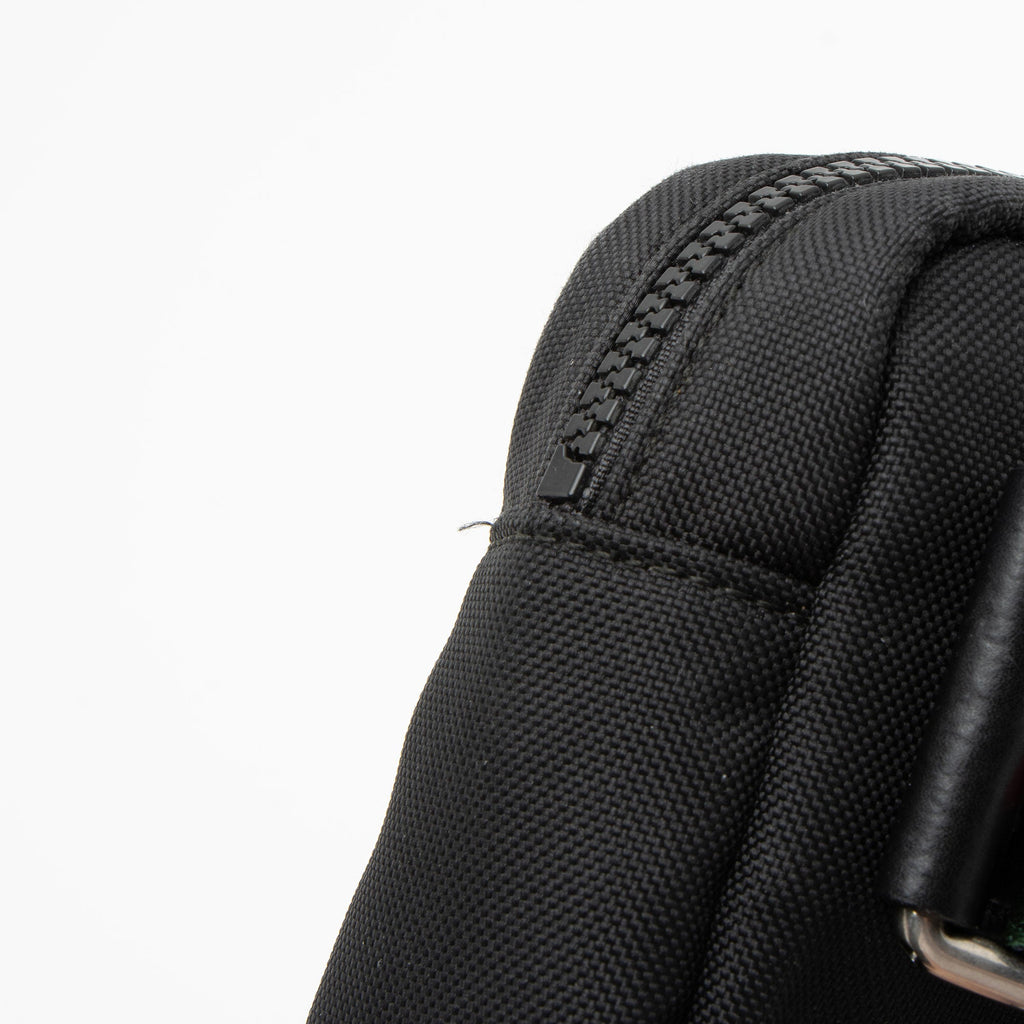 Gucci Canvas Tiger Embroidered Web Messenger