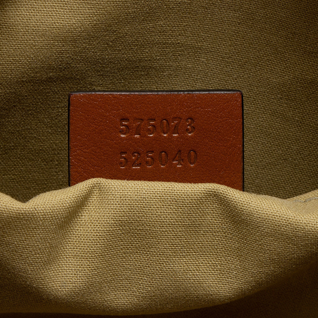 Gucci Canvas Vintage Web Camera Bag