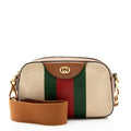 Gucci Canvas Vintage Web Camera Bag