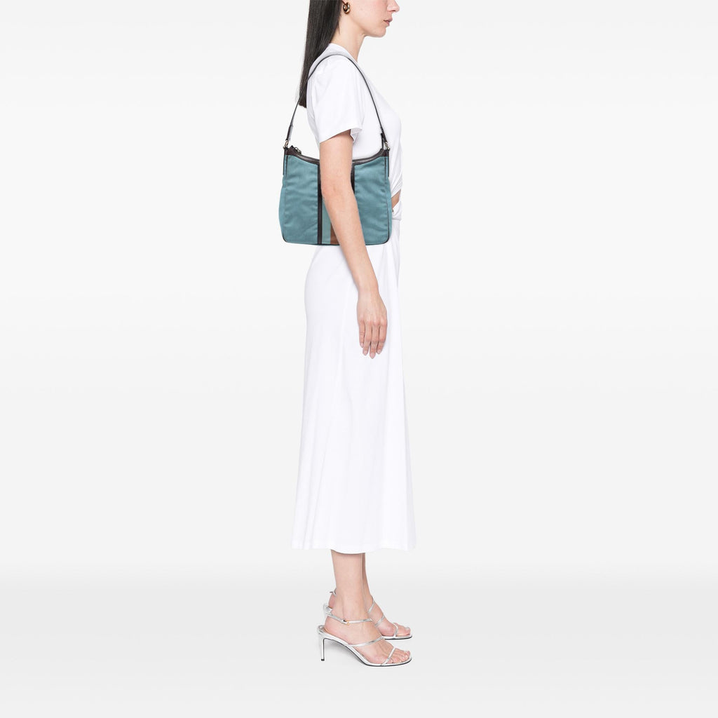 Gucci Canvas Web Shoulder Bag