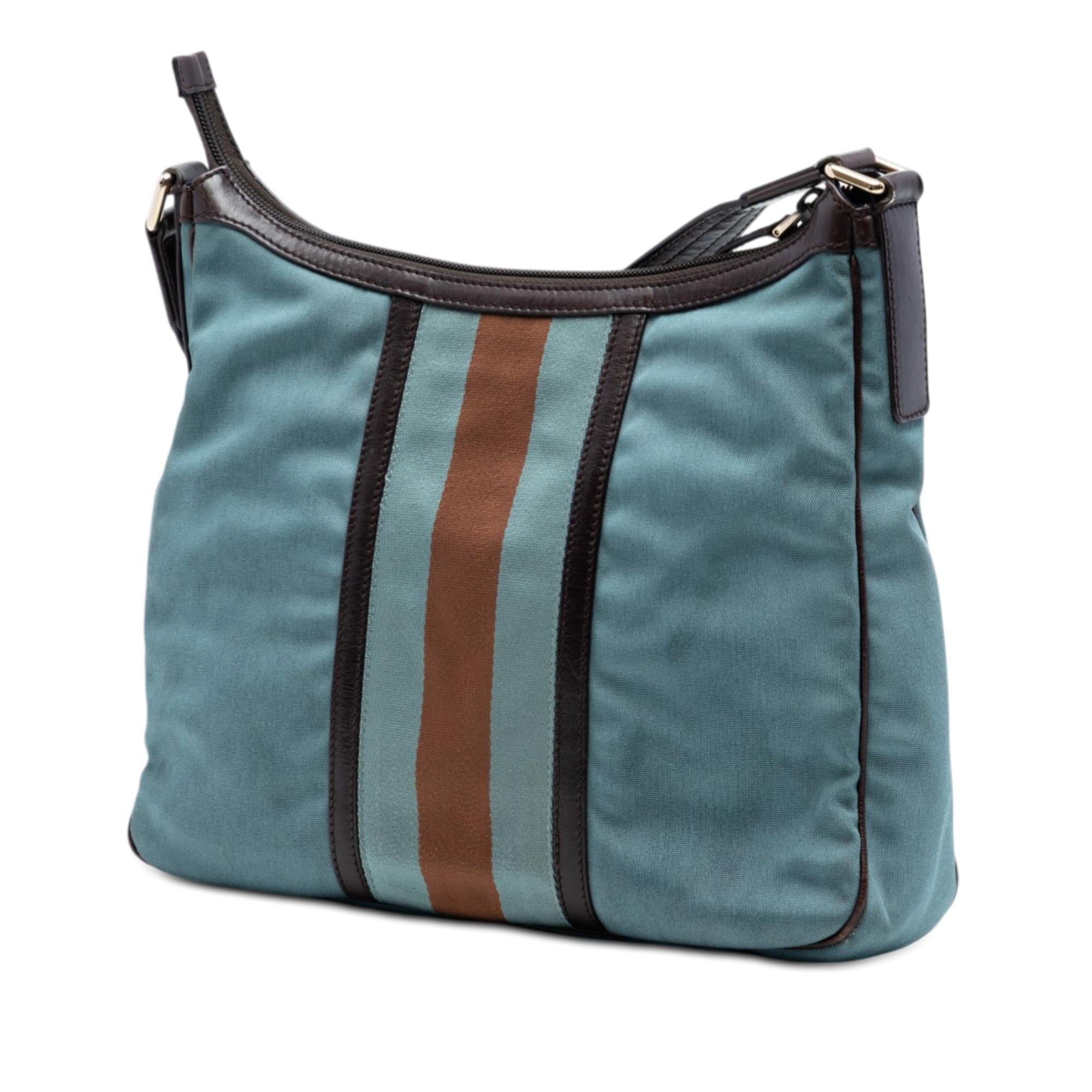 Gucci Canvas Web Shoulder Bag